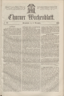 Thorner Wochenblatt. 1866, № 173 (3 November)