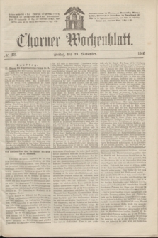 Thorner Wochenblatt. 1866, № 188 (29 November)