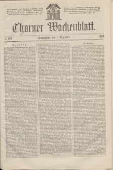 Thorner Wochenblatt. 1866, № 189 (1 Dezember) + dod.