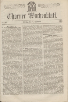 Thorner Wochenblatt. 1866, № 192 (7 Dezember)