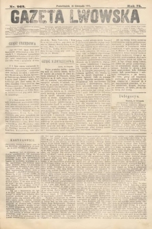 Gazeta Lwowska. 1885, nr 262