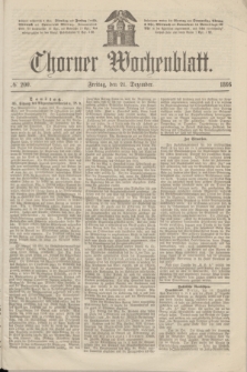 Thorner Wochenblatt. 1866, № 200 (21 Dezember)