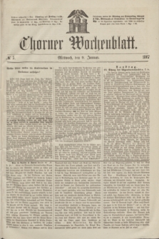 Thorner Wochenblatt. 1867, № 5 (9 Januar)