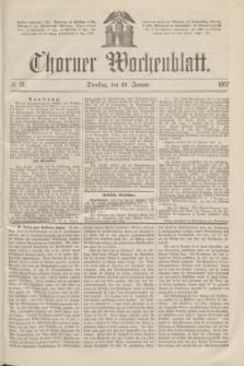 Thorner Wochenblatt. 1867, № 12 (22 Januar)