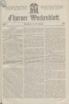 Thorner Wochenblatt. 1867, № 15 (26 Januar)