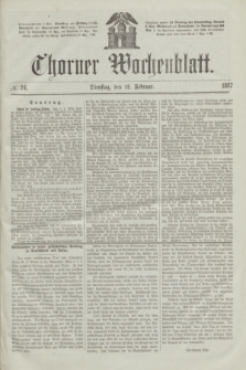 Thorner Wochenblatt. 1867, № 24 (12 Februar)