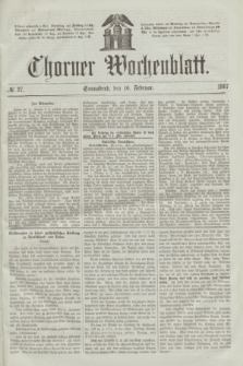 Thorner Wochenblatt. 1867, № 27 (16 Februar)