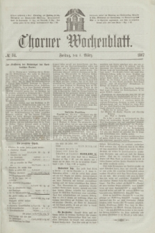 Thorner Wochenblatt. 1867, № 34 (1 März)