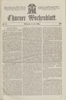 Thorner Wochenblatt. 1867, № 45 (20 März)
