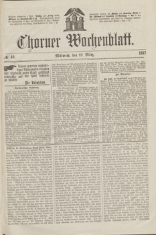 Thorner Wochenblatt. 1867, № 49 (27 März)