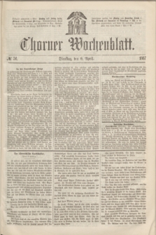 Thorner Wochenblatt. 1867, № 56 (9 April)