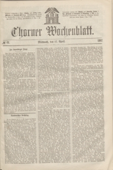 Thorner Wochenblatt. 1867, № 61 (17 April)