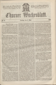 Thorner Wochenblatt. 1867, № 69 (3 Mai)