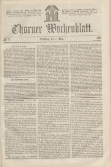 Thorner Wochenblatt. 1867, № 71 (7 Mai)