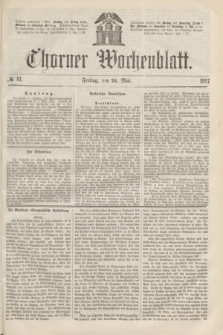 Thorner Wochenblatt. 1867, № 81 (24 Mai)