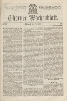 Thorner Wochenblatt. 1867, № 91 (12 Juni) + dod.