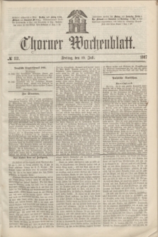 Thorner Wochenblatt. 1867, № 112 (19 Juli)