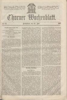 Thorner Wochenblatt. 1867, № 113 (20 Juli)