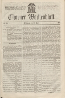 Thorner Wochenblatt. 1867, № 119 (31 Juli)