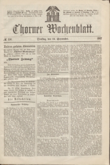 Thorner Wochenblatt. 1867, № 150 (24 September)