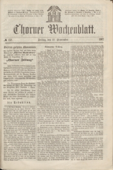 Thorner Wochenblatt. 1867, № 152 (27 September)