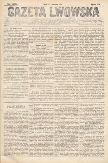 Gazeta Lwowska. 1885, nr 272