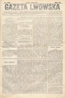 Gazeta Lwowska. 1885, nr 277