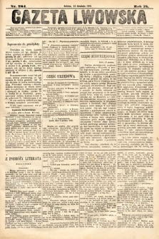 Gazeta Lwowska. 1885, nr 284
