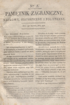Pamiętnik Zagraniczny, Naukowy, Historyczny i Polityczny. 1816, Nro 2 (14 stycznia)