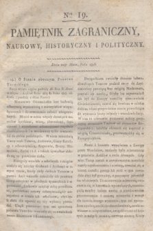 Pamiętnik Zagraniczny, Naukowy, Historyczny i Polityczny. 1816, Nro 19 (21 maja)