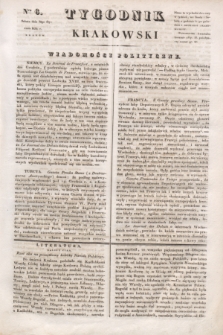Tygodnik Krakowski. 1834, Cz.1, nr 6 (18 stycznia)