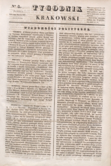 Tygodnik Krakowski. 1834, Cz.1, nr 8 (25 stycznia)