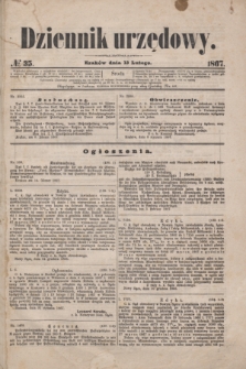 Dziennik Urzędowy. 1867, № 35 (13 lutego)