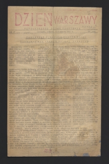 Dzień Warszawy : popołudniowe pismo codzienne. R.4, nr 1004 (5 sierpnia 1944)
