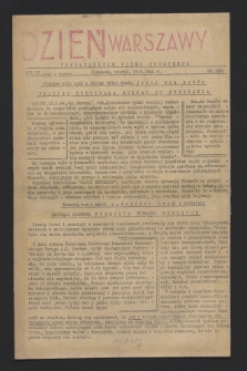 Dzień Warszawy : popołudniowe pismo codzienne. R.4, nr 1020 (15 sierpnia 1944)
