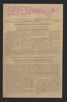 Dzień Warszawy : popołudniowe pismo codzienne. R.4, nr 1024 (19 sierpnia 1944)
