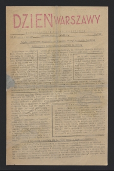 Dzień Warszawy : popołudniowe pismo codzienne. R.4, nr 1029 (23 sierpnia 1944)