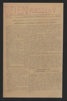 Dzień Warszawy : popołudniowe pismo codzienne. R.4, nr 1035 (26 sierpnia 1944)