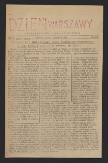 Dzień Warszawy : popołudniowe pismo codzienne. R.4, nr 1049 (2 września 1944)