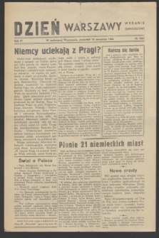 Dzień Warszawy : wydanie zmniejszone [Śródmieście-Południe]. R.4, nr 1061 (14 września 1944)