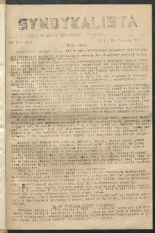 Syndykalista : Syndykalistyczne Porozumienie Powstańcze. R.1, nr 4 (12 września 1944)