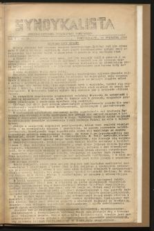 Syndykalista : Syndykalistyczne Porozumienie Powstańcze. R.1, nr 10 (18 września 1944)