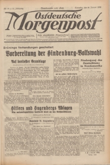 Ostdeutsche Morgenpost : erste oberschlesische Morgenzeitung. Jg.14, Nr. 13 (13 Januar 1932)