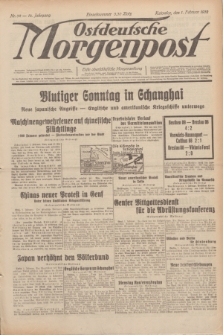 Ostdeutsche Morgenpost : erste oberschlesische Morgenzeitung. Jg.14, Nr. 32 (1 Februar 1932)