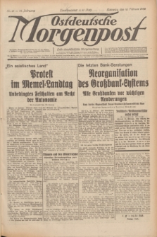 Ostdeutsche Morgenpost : erste oberschlesische Morgenzeitung. Jg.14, Nr. 49 (18 Februar 1932)