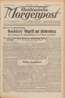 Ostdeutsche Morgenpost : erste oberschlesische Morgenzeitung. Jg.14, Nr. 55 (24 Februar 1932)