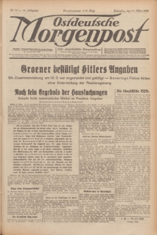 Ostdeutsche Morgenpost : erste oberschlesische Morgenzeitung. Jg.14, Nr. 79 (19 März 1932)