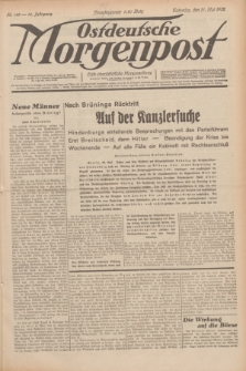 Ostdeutsche Morgenpost : erste oberschlesische Morgenzeitung. Jg.14, Nr. 149 (31 Mai 1932)