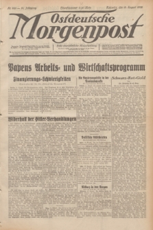 Ostdeutsche Morgenpost : erste oberschlesische Morgenzeitung. Jg.14, Nr. 225 (15 August 1932)