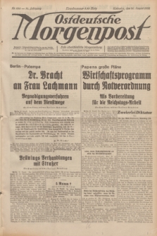 Ostdeutsche Morgenpost : erste oberschlesische Morgenzeitung. Jg.14, Nr. 236 (26 August 1932)